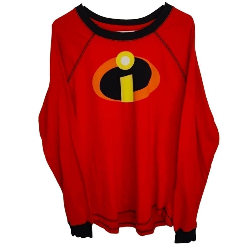 Disney Parks The Incredibles Long Sleeve Pajama Top